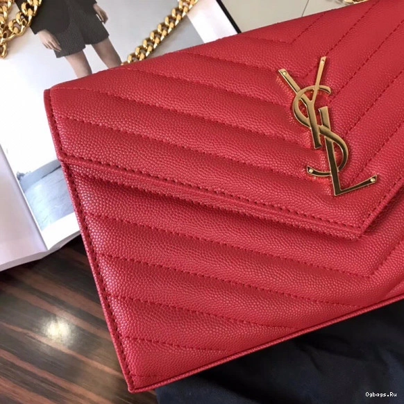 CHAIN CASSANDRE WALLET YSL MATELASSÉ 0819
